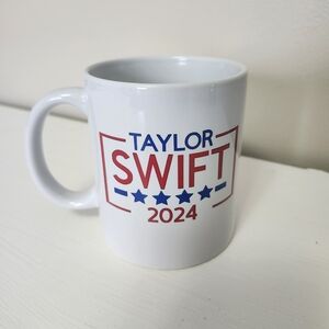 Taylor Swift For President 2024 White Coffee Mug NEW